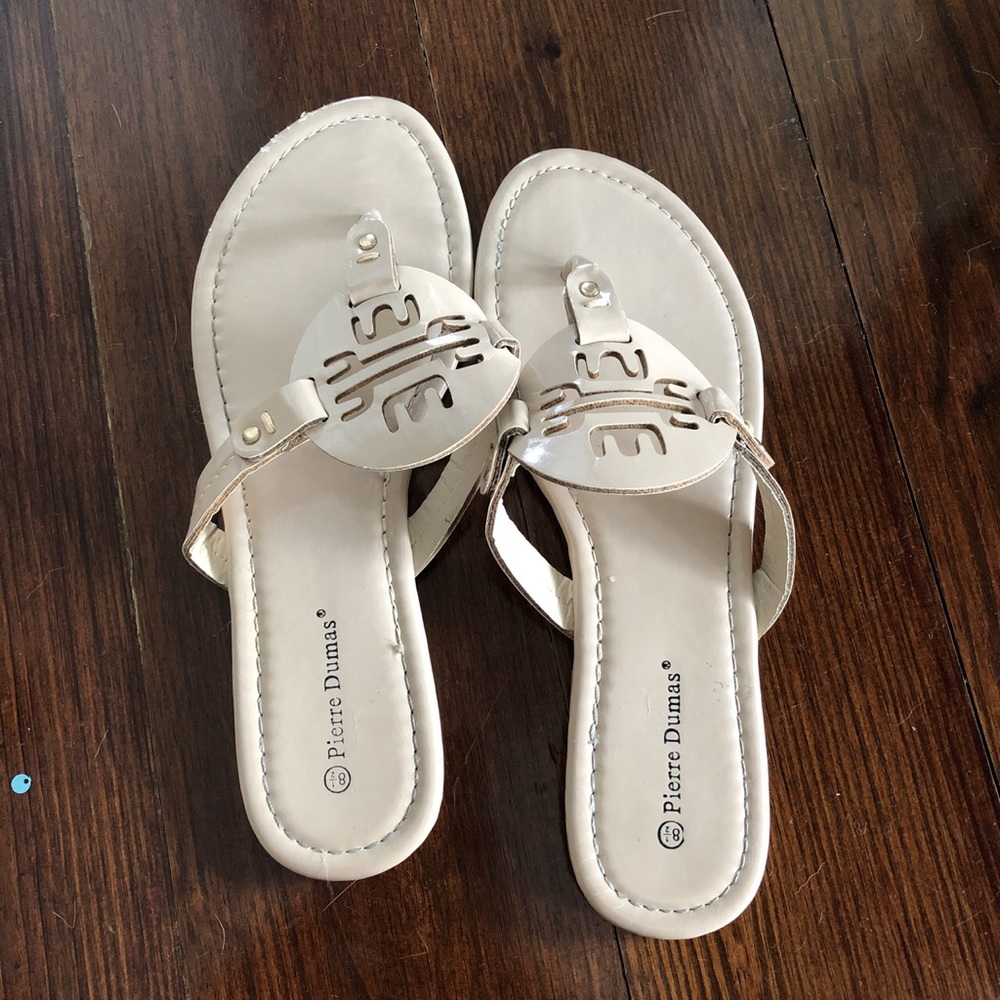 Tan sandals